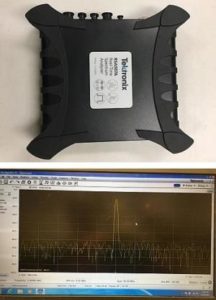 Analyseur de spectre en temps réel portable RSA507A de Tektronix, 7,5 GHz