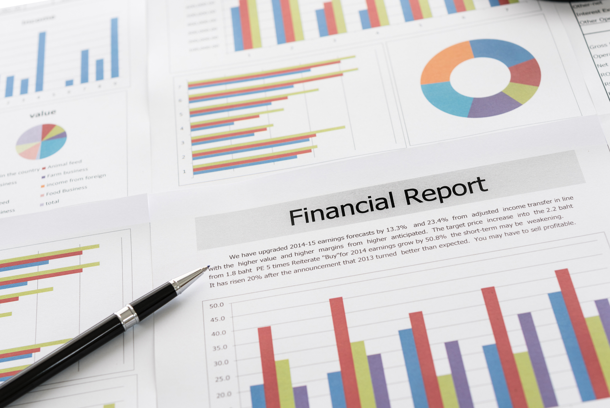 how to make financial reports more user friendly