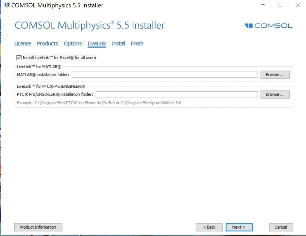 Quick Start Guide: Installing COMSOL Multiphysics via CADpass Client