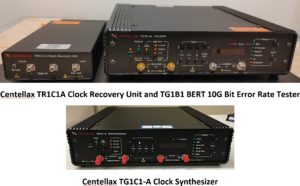 Centellax BERT, Clock Synthesizer and Clock Recovery Unit