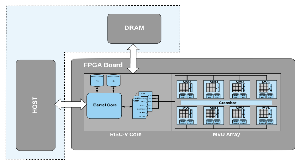 BARVINN: A Barrel RISC-V Neural Network Accelerator