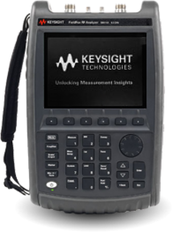 photo of Keysight N9914A FieldFox 6.5 GHz Combination Analyzer (Cable, Antenna, VNA)