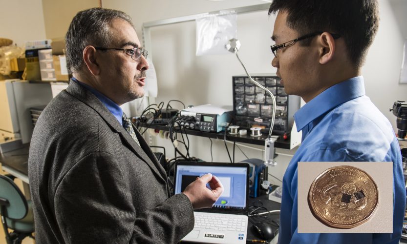 Professor Walied A Moussa, MEMS/NEMS Advanced Design Laboratory, Department of Mechanical Engineering, University of Alberta on March 29, 2018.

©2018 John Ulan