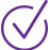 purple-check purple check mark in a circle